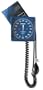 Omron Wall Mounted Square Face Sphygmomanometer with Nylon Cuff