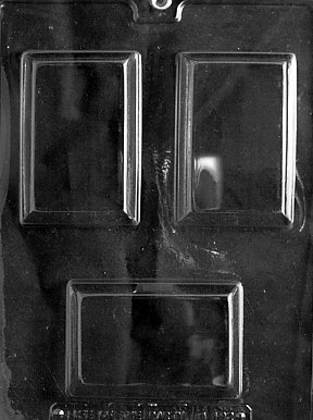 RECTANGULAR SOAP BAR Miscellaneous Candy Mold 