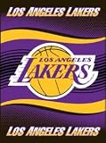 NBA Basketball Slam Dunk Blanket/Throw Los Angeles Lakers - Fan Shop Sports Merchandise