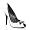 White/Black Patent