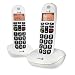 Doro PhoneEasy 100W Twin DECT Cordless Phone - White