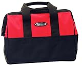 McGuire Nicholas TV-22316 16-Inch Width Builders Tool Bag in Red and Black Color Combination