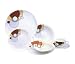 Frank Lloyd Wright Art Deco Porcelain Dishes 7-Piece Place Setting Imperial Hotel Design
