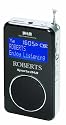 Roberts Sports DAB/FM RDS Personal Digital Radio with Loudspeaker - Black