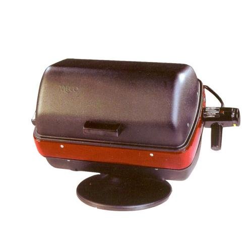 Meco 9300 Deluxe Tabletop Electric Grill, Satin Black