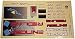Redline 1986 Squares Decal Set Blue 1 Set