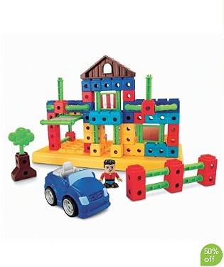 Fisher Price Trio Building Set with Storage