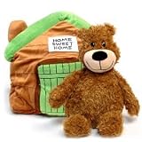 Happy Nappers Log Cabin to Bear 21" Plush Pillow Play Pal Pets [ Exclusive . NOT Sold in Stores or Online ]