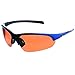 Maxx Sunglasses Domain Blue Frame HDP Amber Lenses-Blue