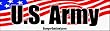 U.S. Army - patriotic bumper stickers (Medium 10x2.8 in.)