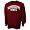 Mississippi State Bulldogs Maroon Vertical Arch Long Sleeve T-shirt