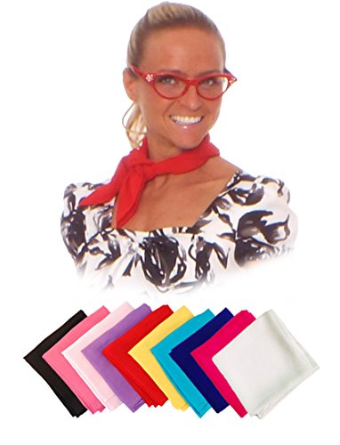 Hip Hop 50s Shop Vintage Style Sheer Chiffon Scarf