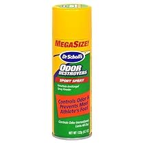 Dr. Scholls odor destroyers foot deodorant sport spray - 4.7 oz
From Dr. Scholl's
