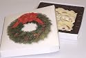 Scott's Cakes 1 lb. White Chocolate Almond Bark in a Wreath Box