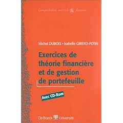 Exercices theo.finan.+ CD gestion portefeuille