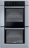 Bosch : HBL8650UC 30 Double Wall Oven - Stainless Steel