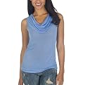Converse&reg; One Star&reg; Cowl Neck Sleeveless Top - Refreshing Blue