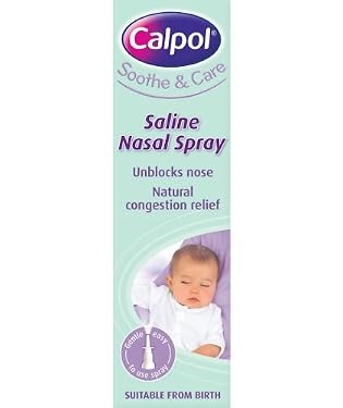 calpol soothe & care saline nasal spray