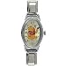 Pugster Animal Disney Gold Pooh Watch Licensed Italian Charm