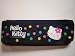 Hello Kitty Fabric Small Accessory Pouch with Zipper - Blue