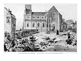 After the Shooting at Fourmies, Illustration from L'Illustration, 9th May 1891 Art Giclee Poster Print by French School, 24x18