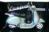 Vespa Granturismo (Blue, Green, or Grey) 1:12 scale diecast scooter by Newray