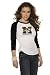 Missouri Tigers Women's 3/4 Sleeve Raglan Top - by Alyssa Milano