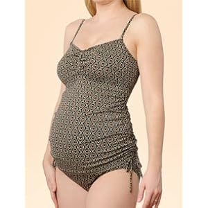 Buy A Pea in the Pod: Side Ruched Maternity Tankini Swimsuit by A Pea in the Pod