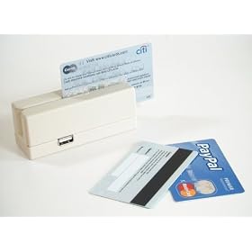 PMR-410 USB 3-track Magnetic Mag Stripe Credit Card Swipe Reader
