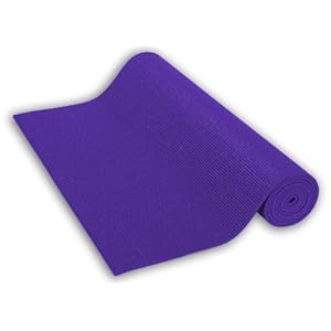 Bean Products Yoga Mat 1/8 Thick High Density 68 Length - Clean PVC (TM) Phthalate Free PER