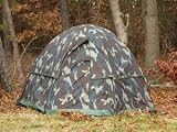 Camouflage 3-Man Hexagon Dome Tent by 