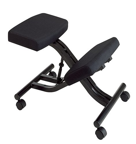 Office Star Work Smart Ergonomically Designed Knee Chair with Casters 