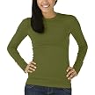 Mossimo Supply Co. Juniors Crewneck Knit Tee - Grove Way Green