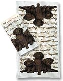 Chocolate Lab Labrador Retriever Puppies Kitchen Towel