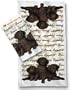 Chocolate Lab Labrador Retriever Puppies Kitchen Towel