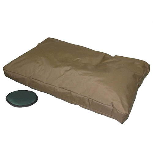 Khaki Puppy Proof Bed & Toy - 36x54