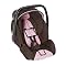 Maclaren XLR Accessory Pack- Coffee Brown/Powder Pink