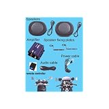 motorcycle yacht marine audio . 2 speakers+amp+remote
