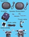 scooter motorcycle yacht marine audio . 2 speakers+amp
