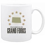 New  I Am Famous In Grand Forks  North Dakota Mug Usa City