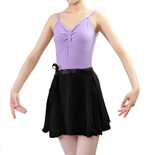 GOGO TEAM Child & Adult Sheer Wrap Skirt Ballet Skirt Ballet Dance Dancewear
