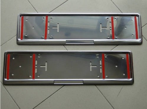 2 x Auto Kennzeichenhalter aus