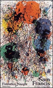 ポスター サム フランシス COMPOSITION 1983