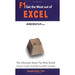 F1 Get the Most out of Excel!: The Ultimate Excel Tip Help Guide: Excel 97, Excel 2000, Excel 2002, Excel 2003