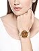 Nine West Women's NW/1584BNGB Brown Tiger Eye Dial Gold-Tone Bracelet Watch