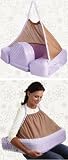 San Diego Bebe Twins Nursing Breastfeeding Pillow Color: Lavender