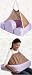 San Diego Bebe Twins Nursing Breastfeeding Pillow Color: Lavender