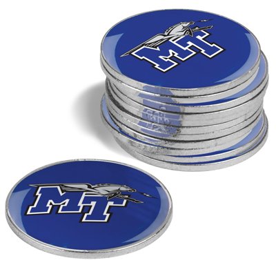 Middle Tennessee State Blue Raiders Golf Ball Markers