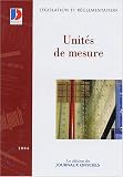 Revue Journal Officiel  / Unités de mesure