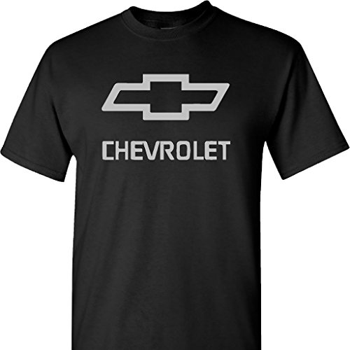 Chevy Chevrolet Logo on a Black T Shirt
